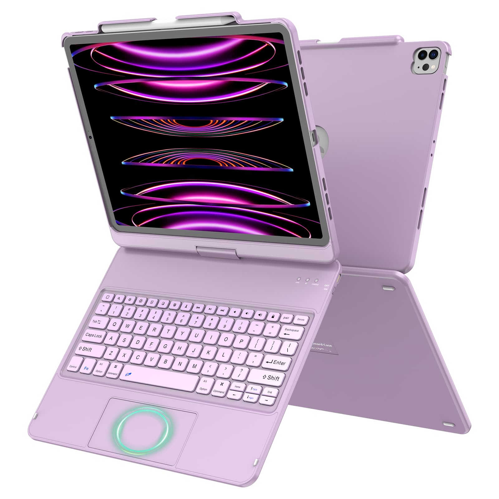 Amazon.co.jp: GGH iPad Pro 12.9インチ キーボード付きケース タッチ
